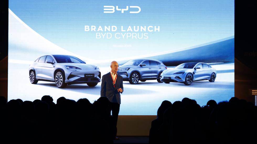 Ξεκίνησε η εμπορική πορεία της BYD στην Κύπρο από τον όμιλο Σφακιανάκη